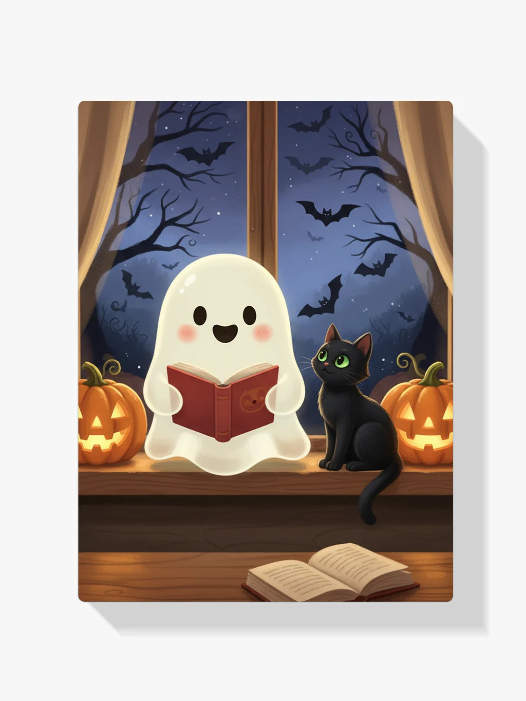 Malen nach Zahlen - Kleine Geisterbibliothek