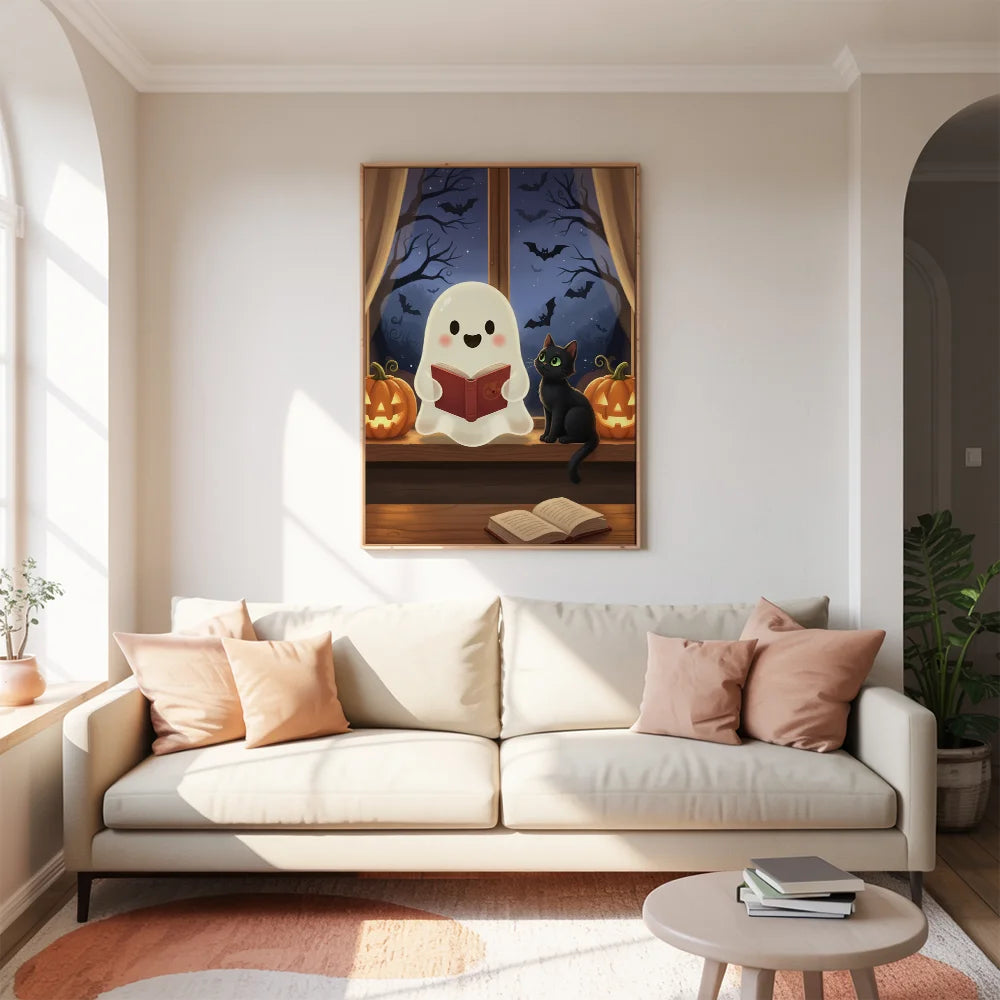 Malen nach Zahlen - Kleine Geisterbibliothek