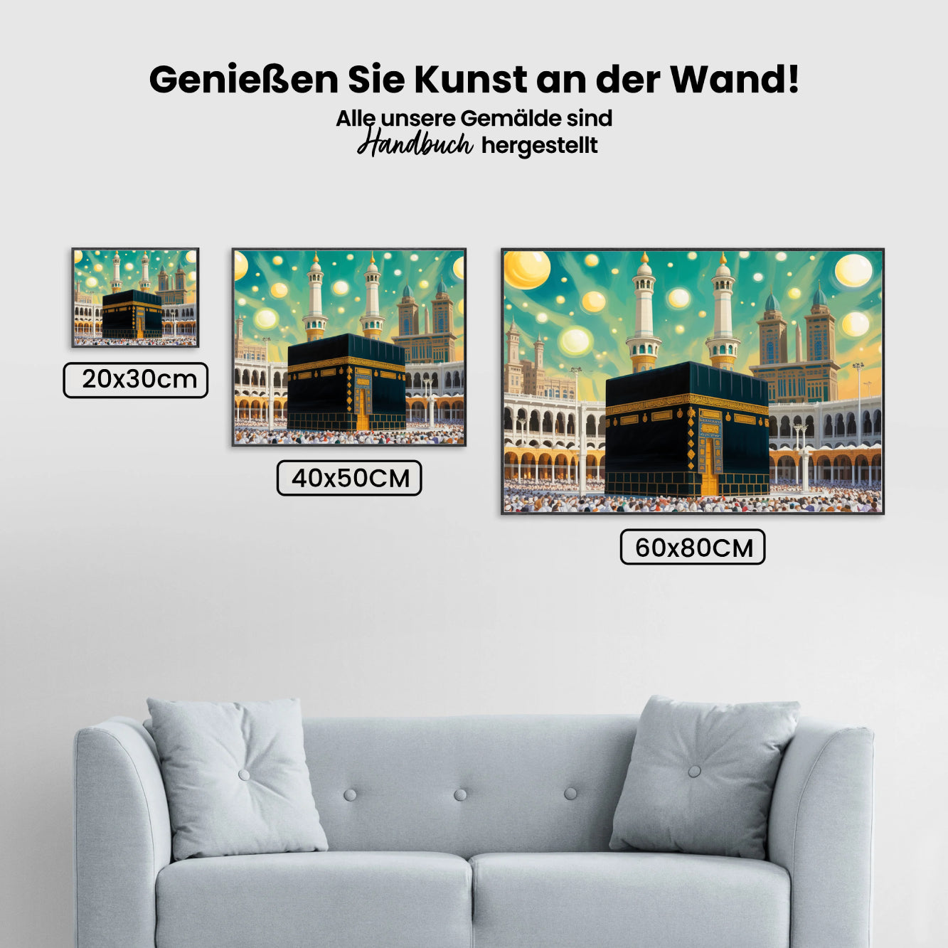 Malen nach Zahlen - Kreis des Glaubens