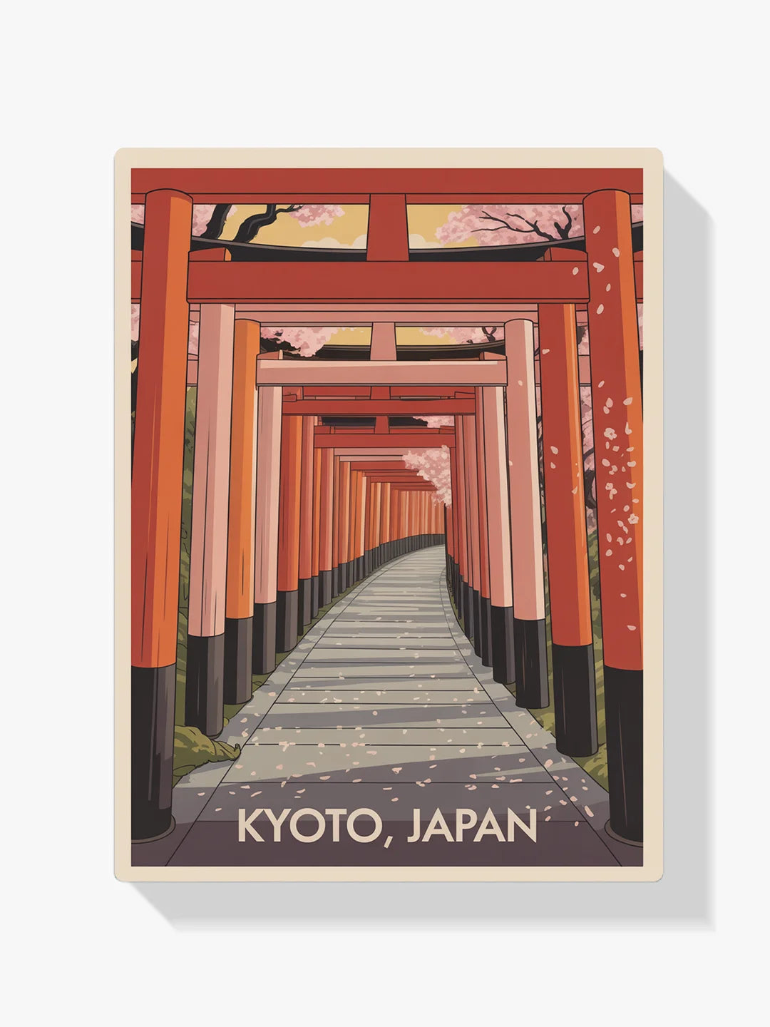 Malen nach Zahlen - Kyoto, Japan