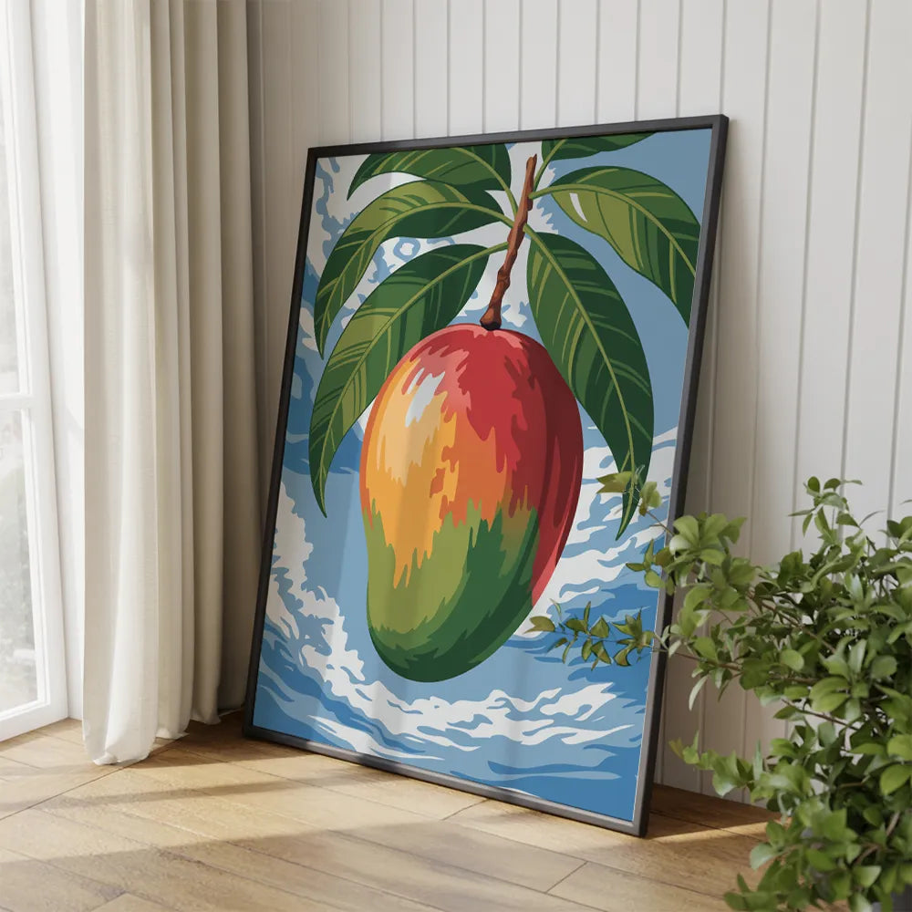 Malen nach Zahlen - Mango-Himmel