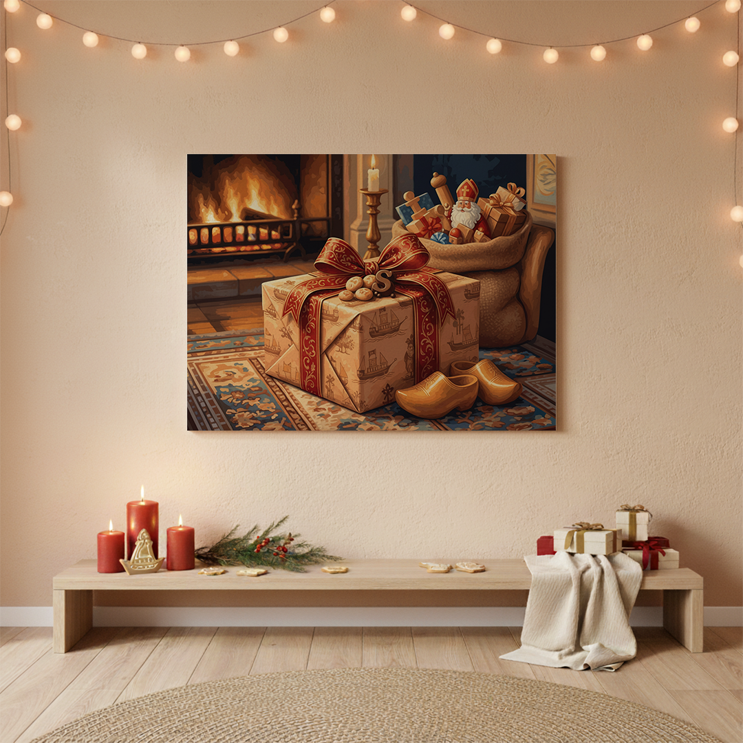 Malen nach Zahlen - Mit Liebe verpackt