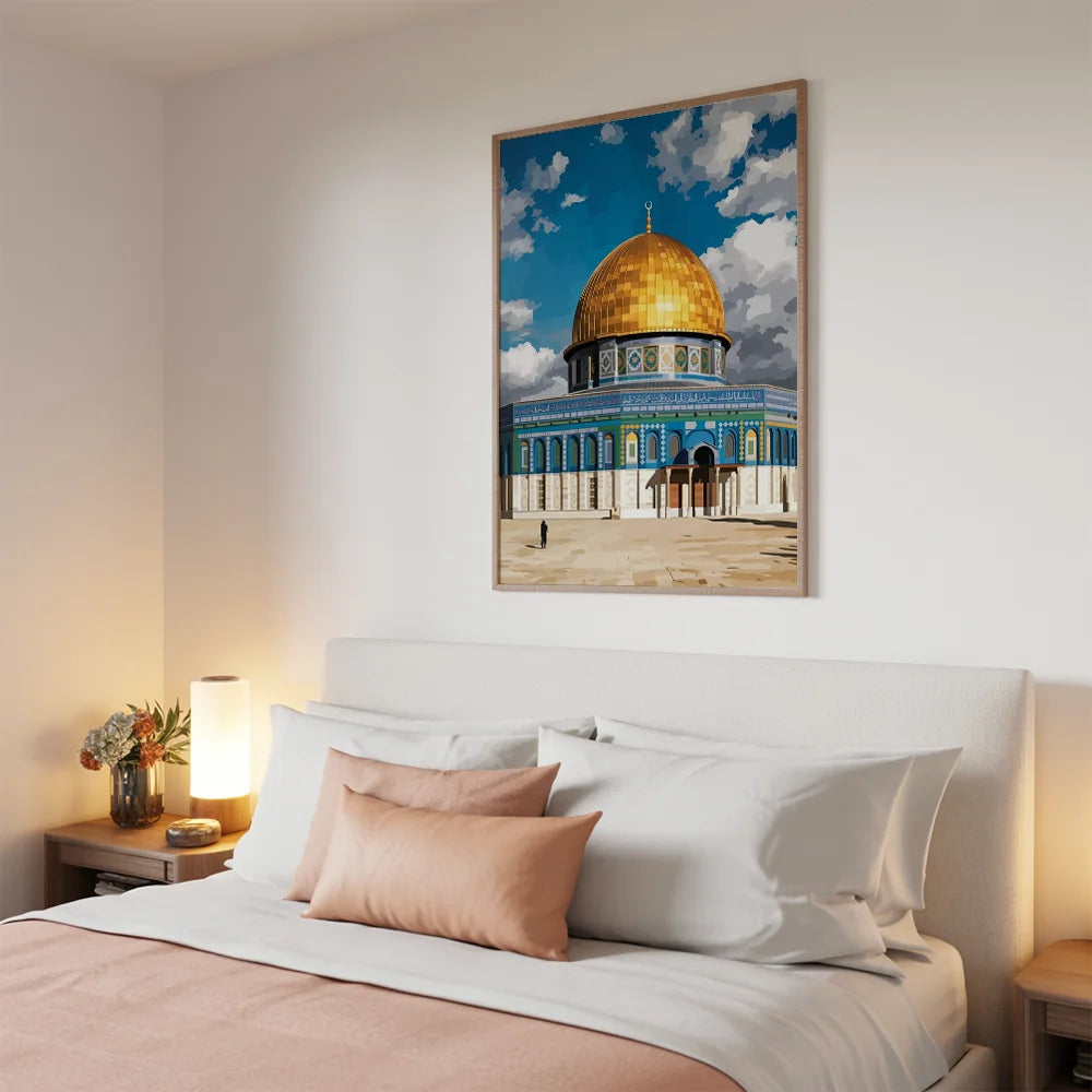 Malen nach Zahlen - Moschee der Hingabe
