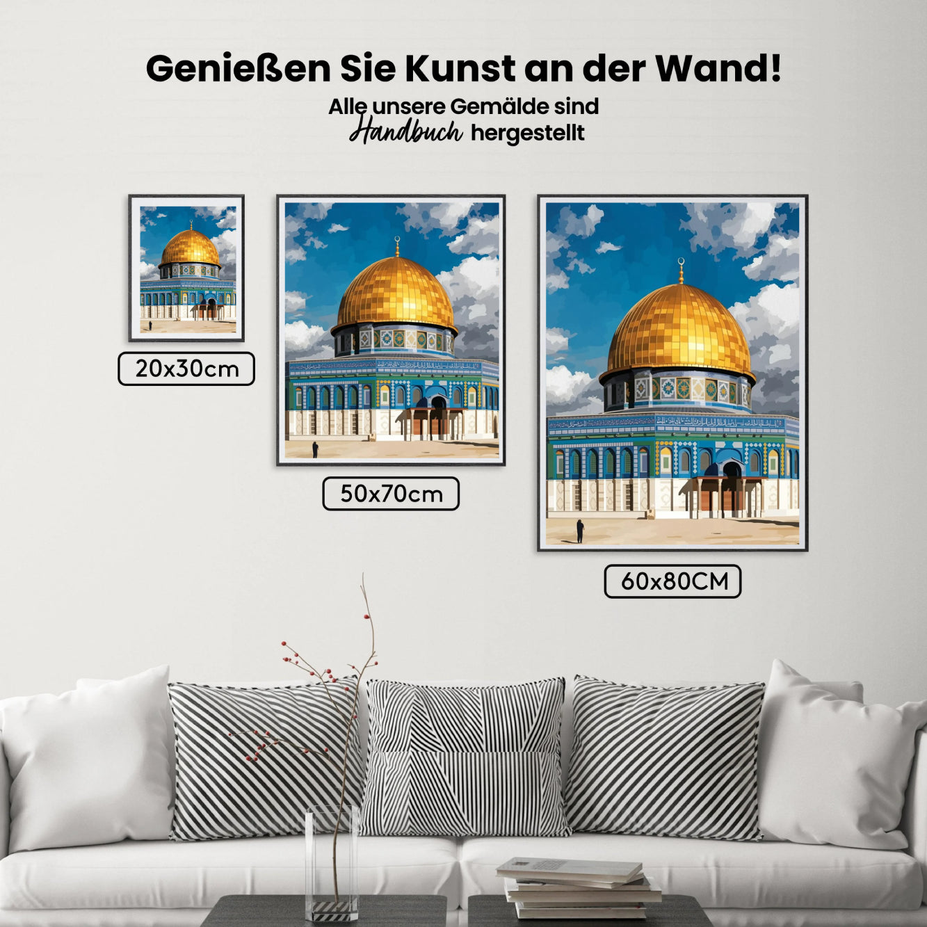 Malen nach Zahlen - Moschee der Hingabe