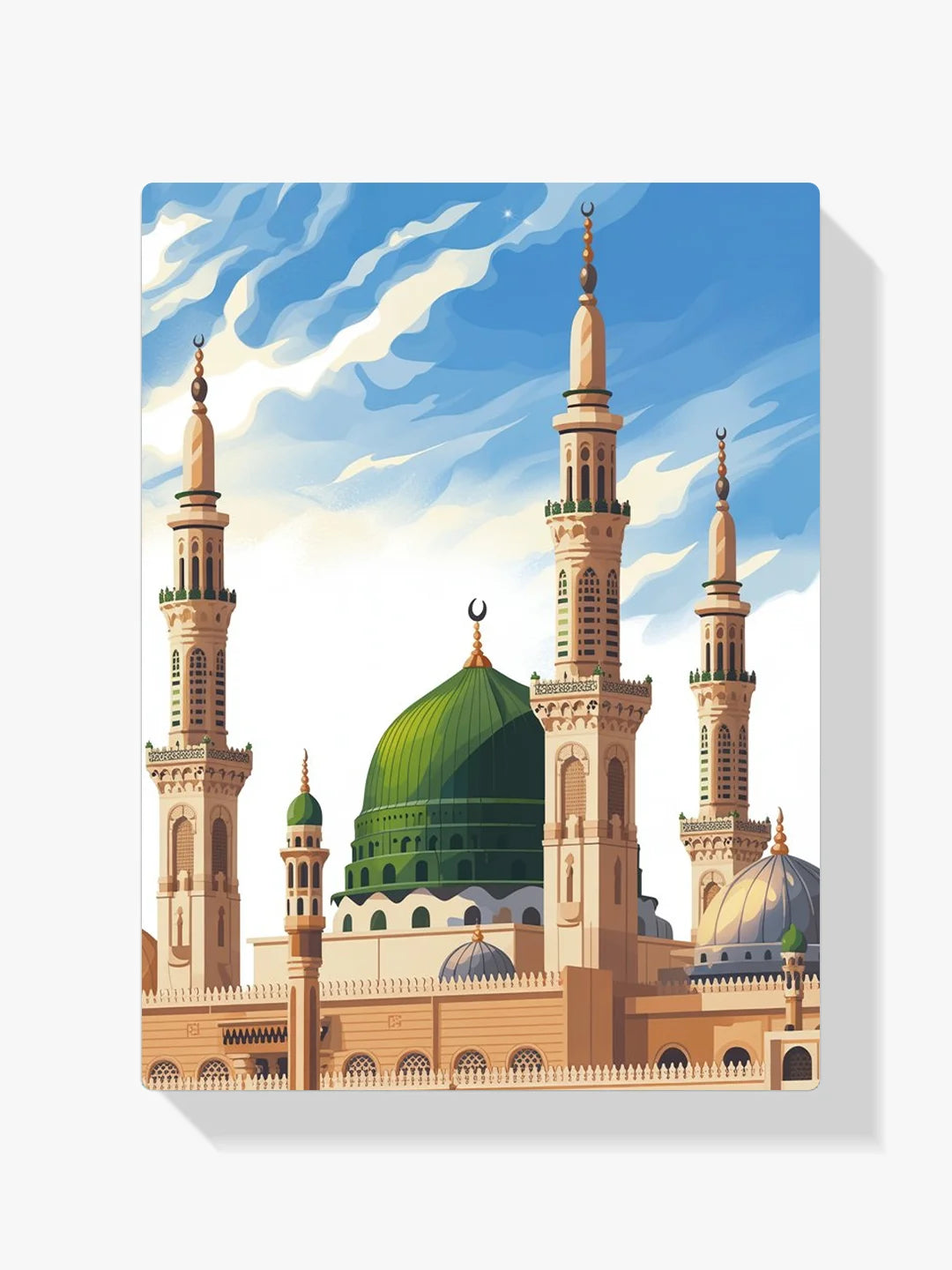 Malen nach Zahlen - Nabawi-Minarette