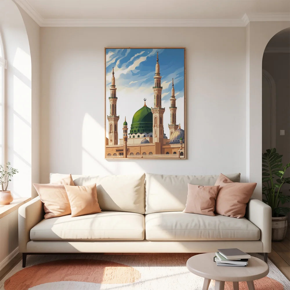 Malen nach Zahlen - Nabawi-Minarette