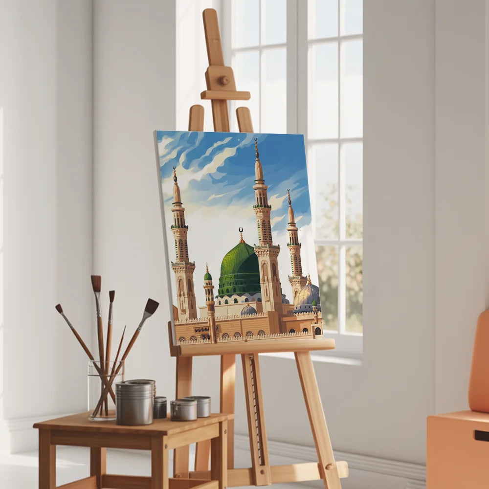 Malen nach Zahlen - Nabawi-Minarette