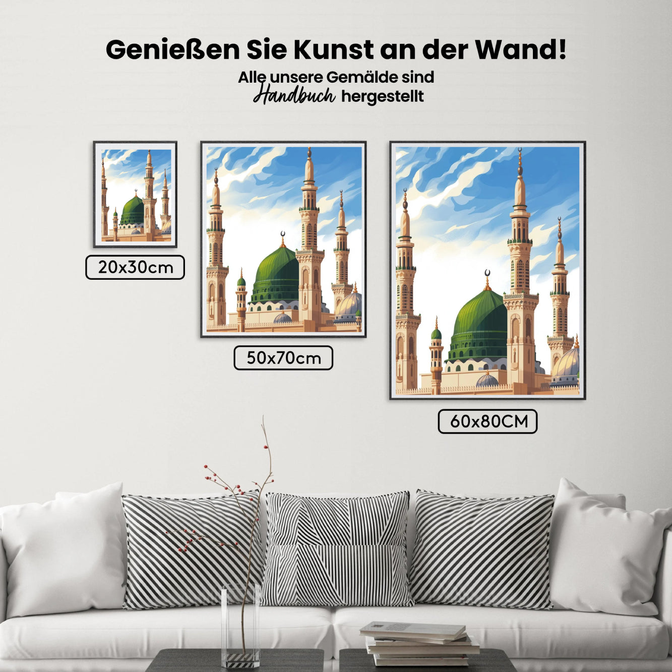 Malen nach Zahlen - Nabawi-Minarette