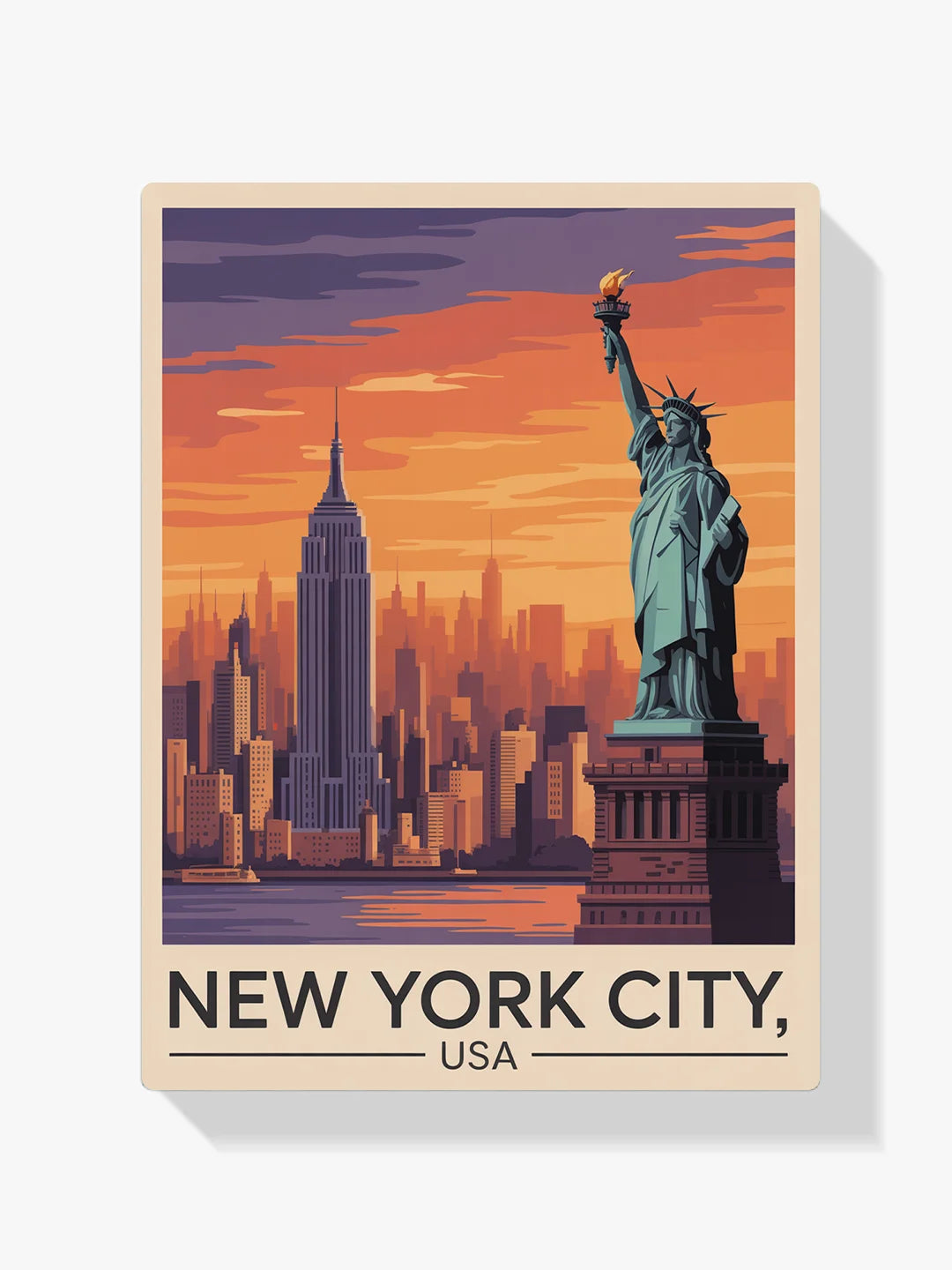 Malen nach Zahlen - New York City, USA