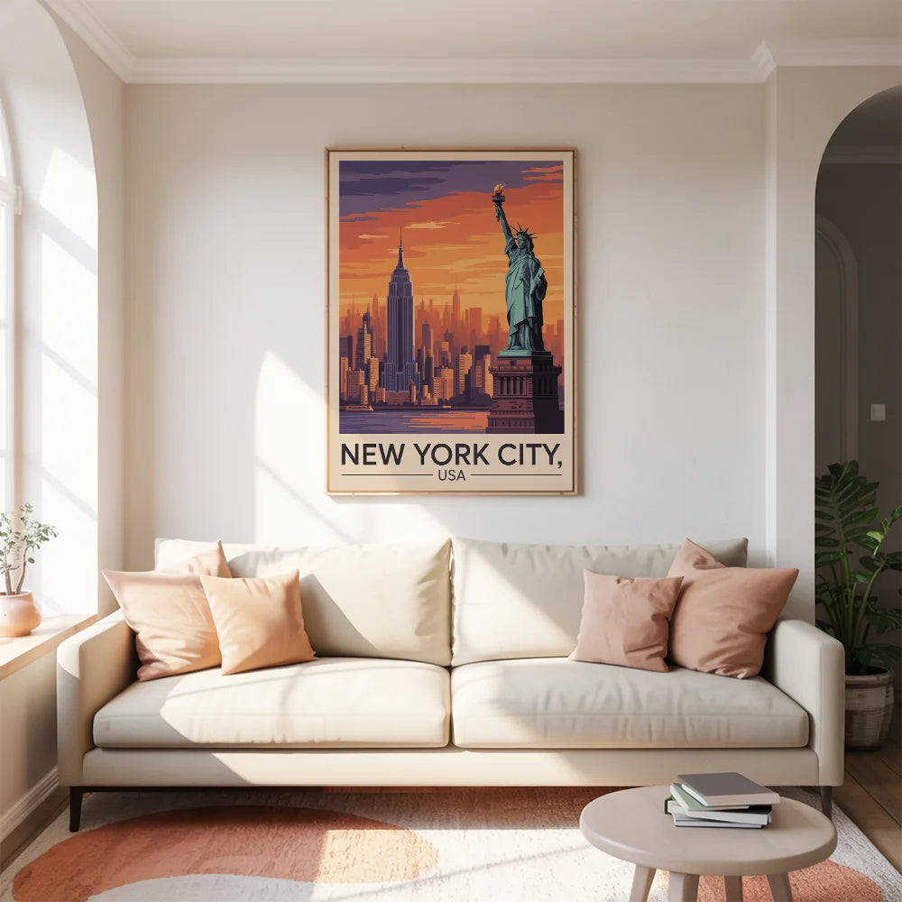 Malen nach Zahlen - New York City, USA