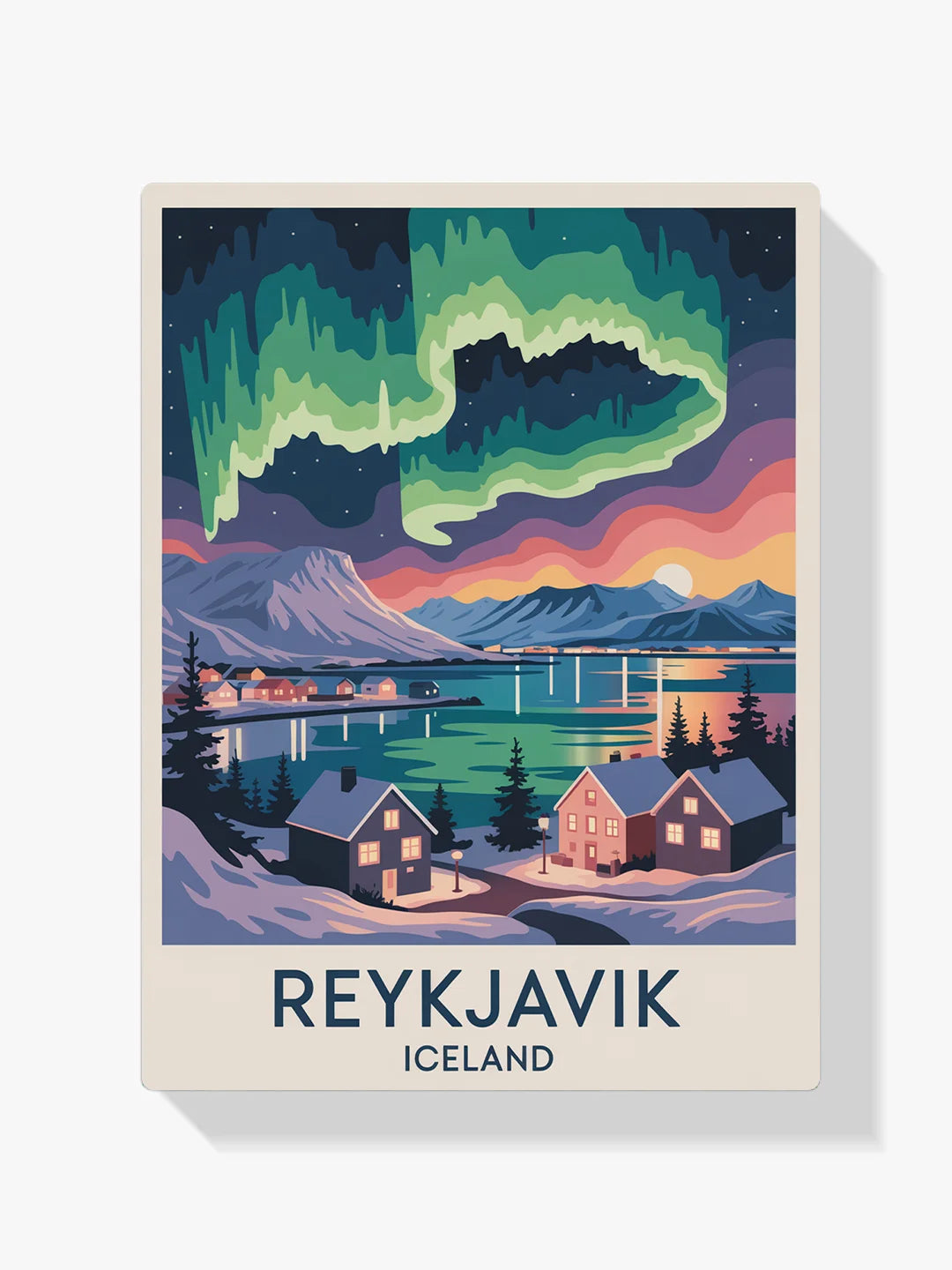 Malen nach Zahlen - Reykjavik, Island