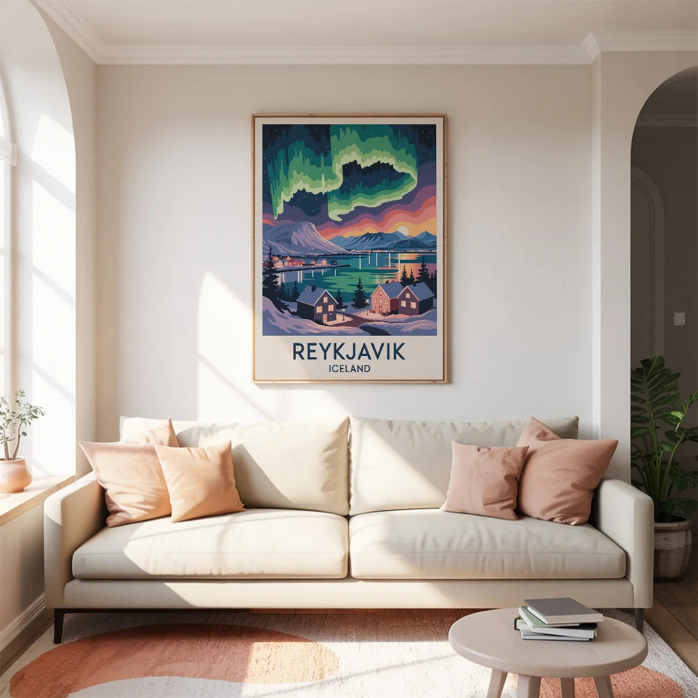 Malen nach Zahlen - Reykjavik, Island