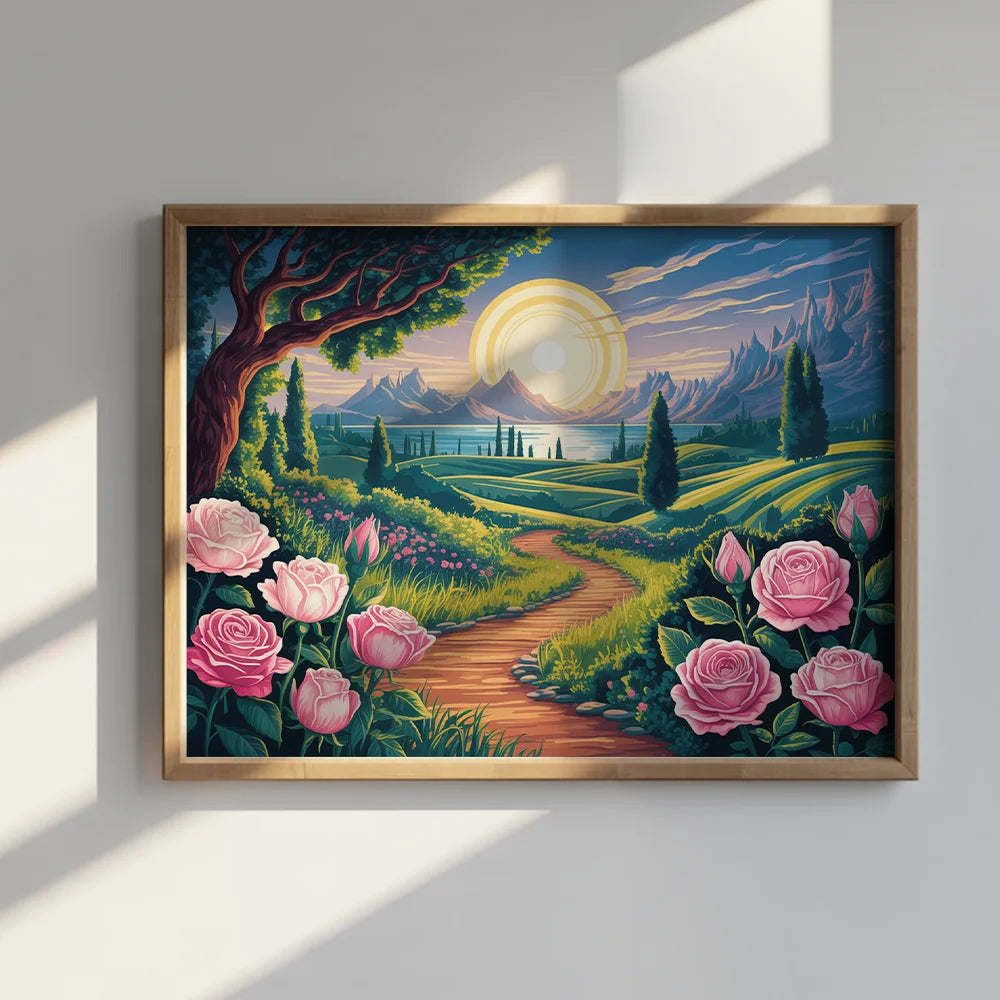 Malen nach Zahlen - Rosefell