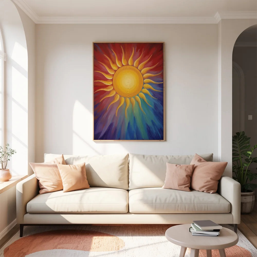 Malen nach Zahlen - Sonnenfarbe