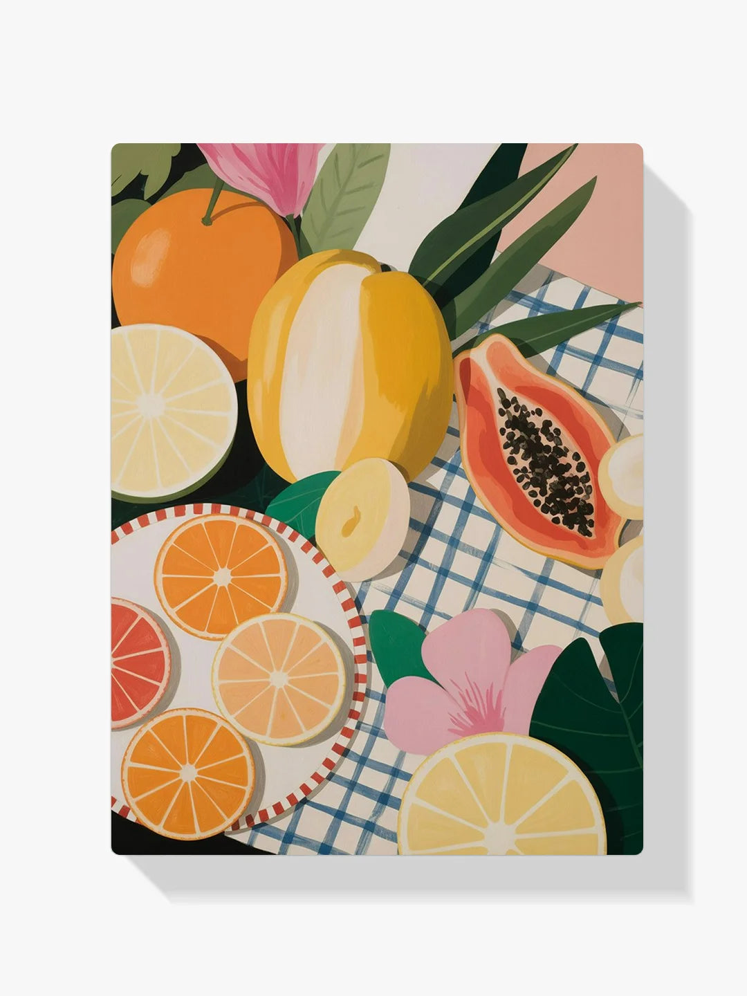 Malen nach Zahlen - Stillleben mit Zitrusfrüchten