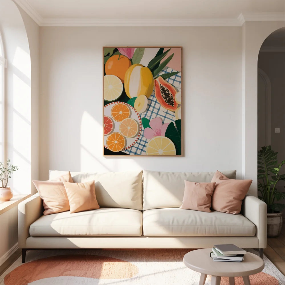 Malen nach Zahlen - Stillleben mit Zitrusfrüchten