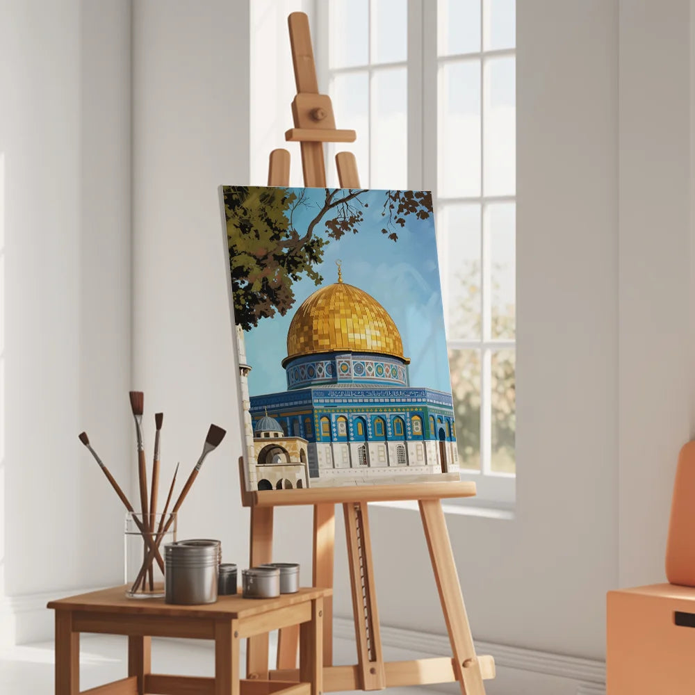Malen nach Zahlen - Strahlende Moschee