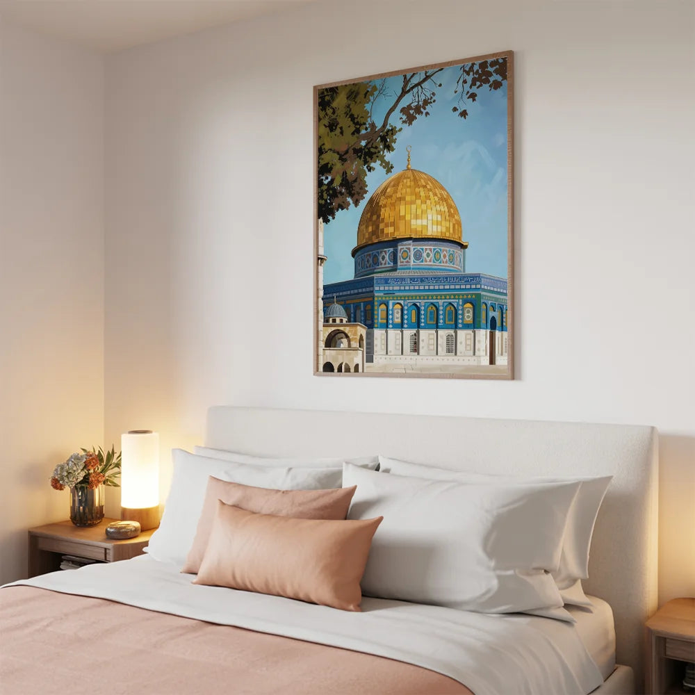 Malen nach Zahlen - Strahlende Moschee