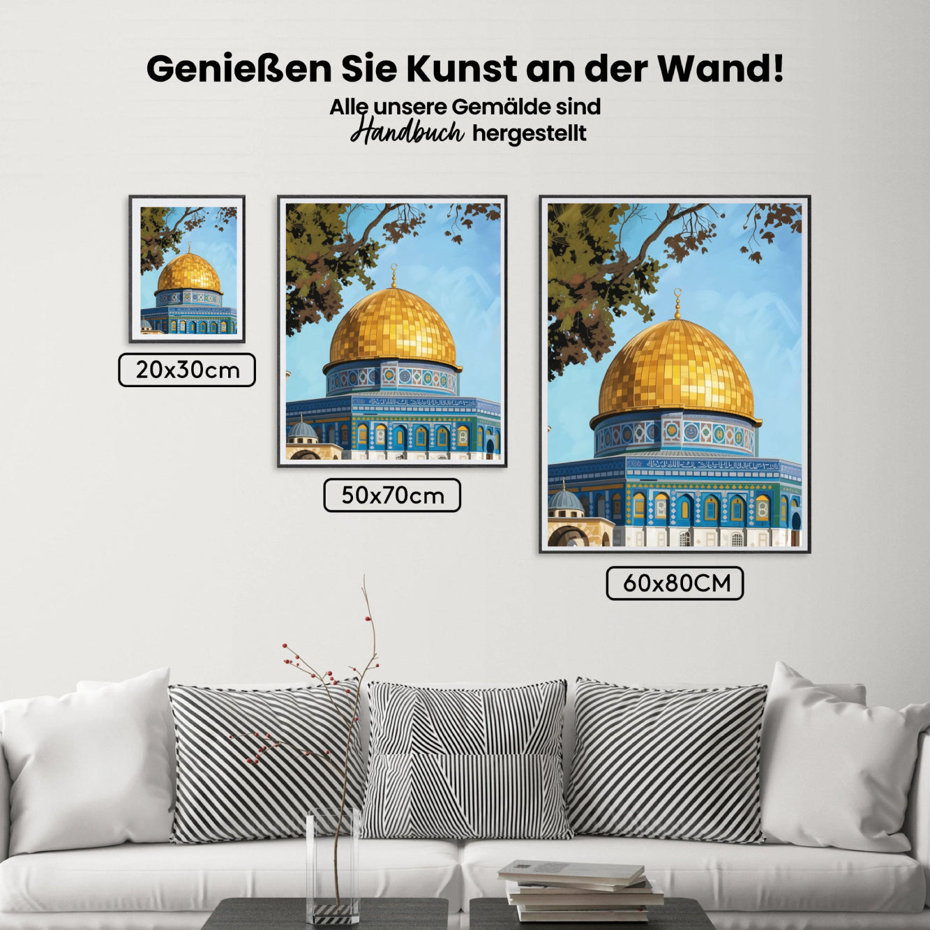 Malen nach Zahlen - Strahlende Moschee
