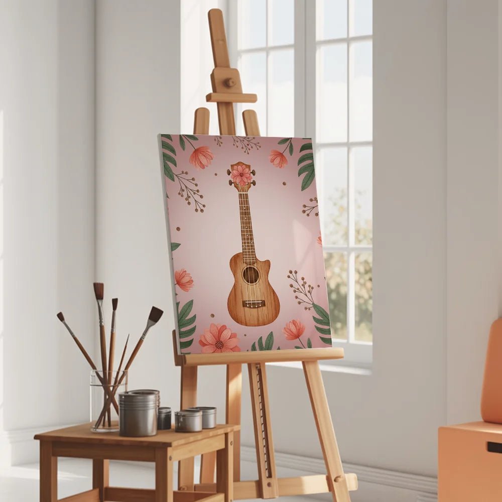 Malen nach Zahlen - Symphonie in Blüte