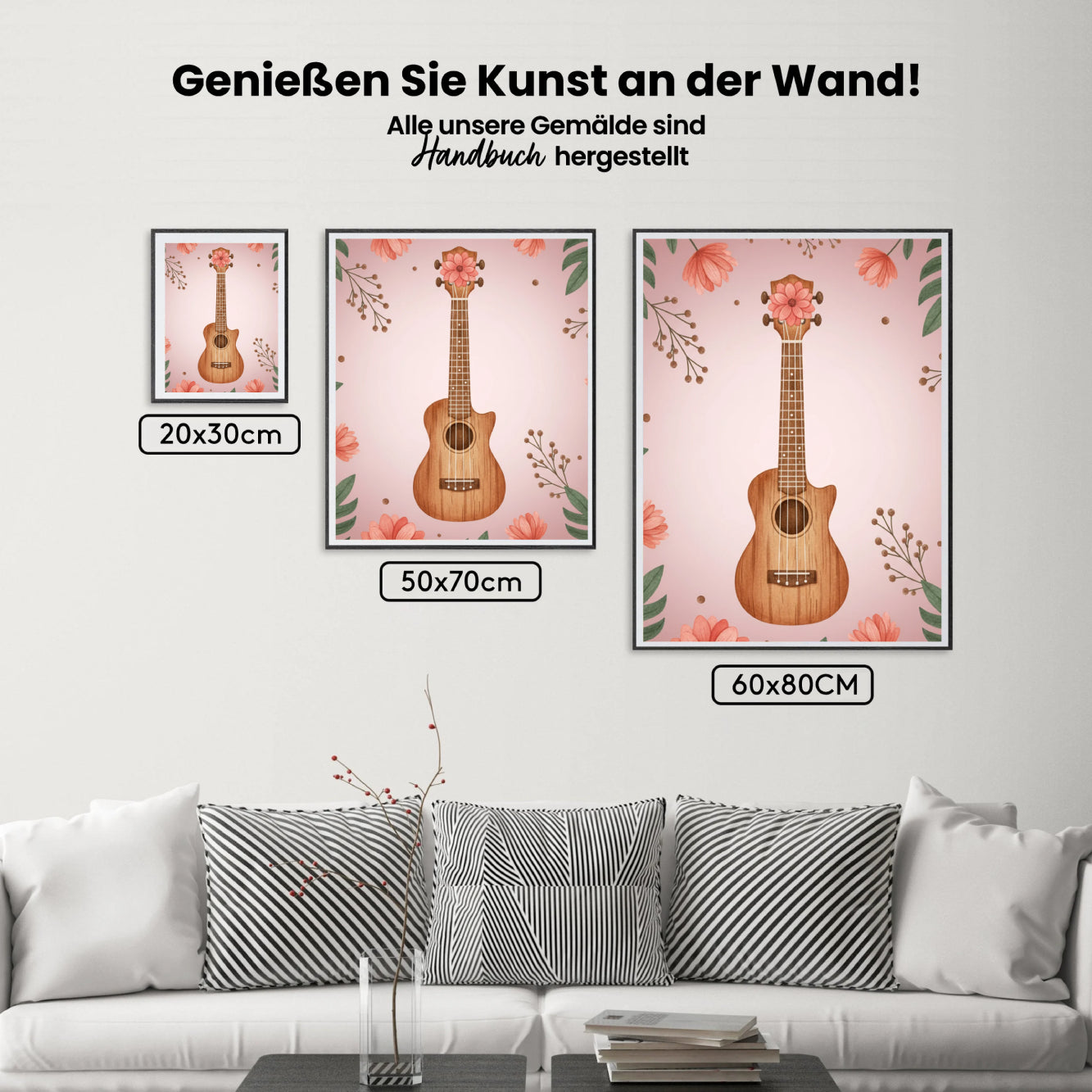 Malen nach Zahlen - Symphonie in Blüte