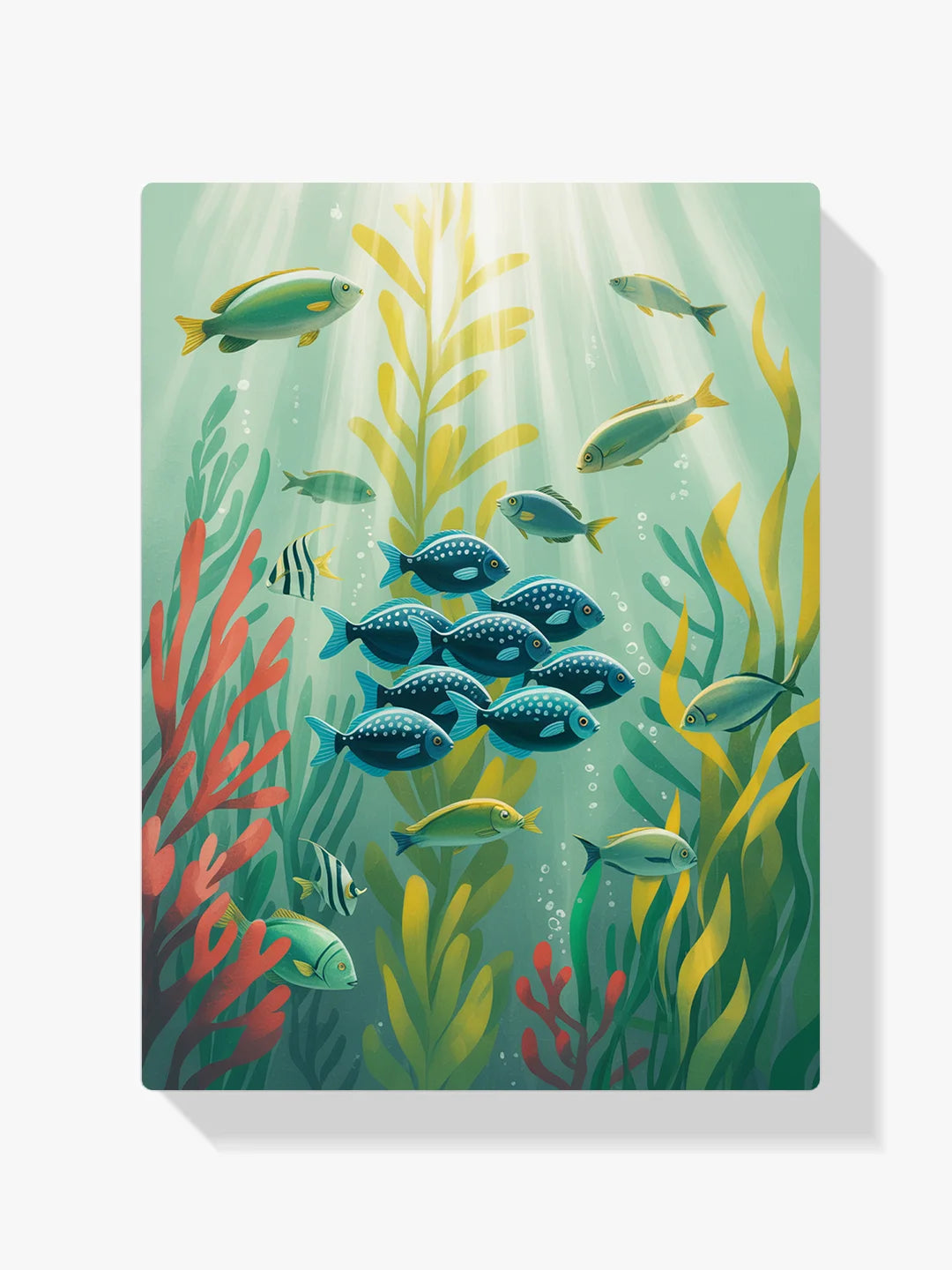 Malen nach Zahlen - Unterwasserwelt Fische
