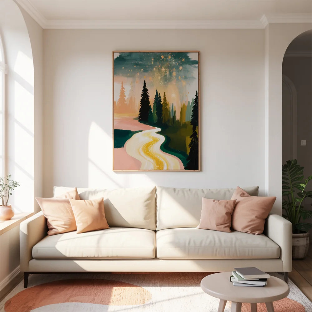 Malen nach Zahlen - Verzauberter Wald