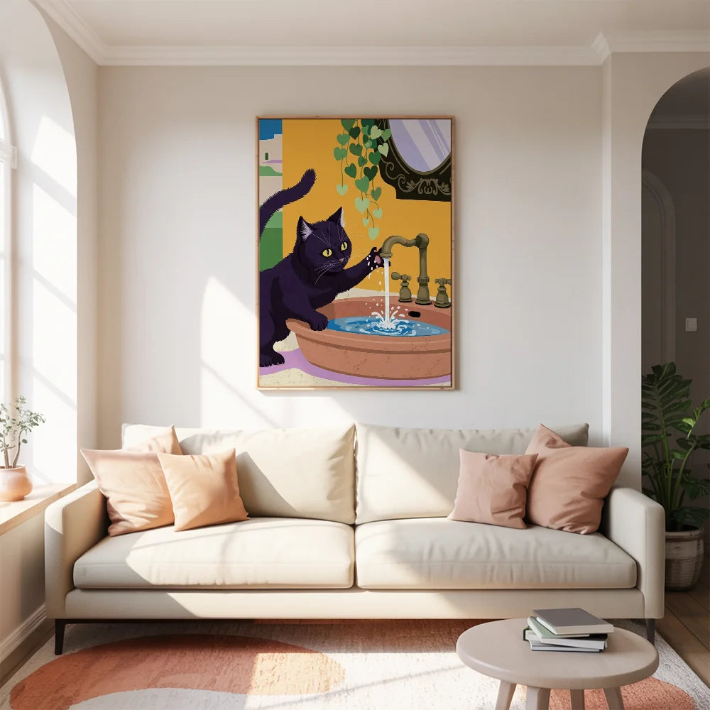 Malen nach Zahlen - Wasch deine kleinen Pfoten