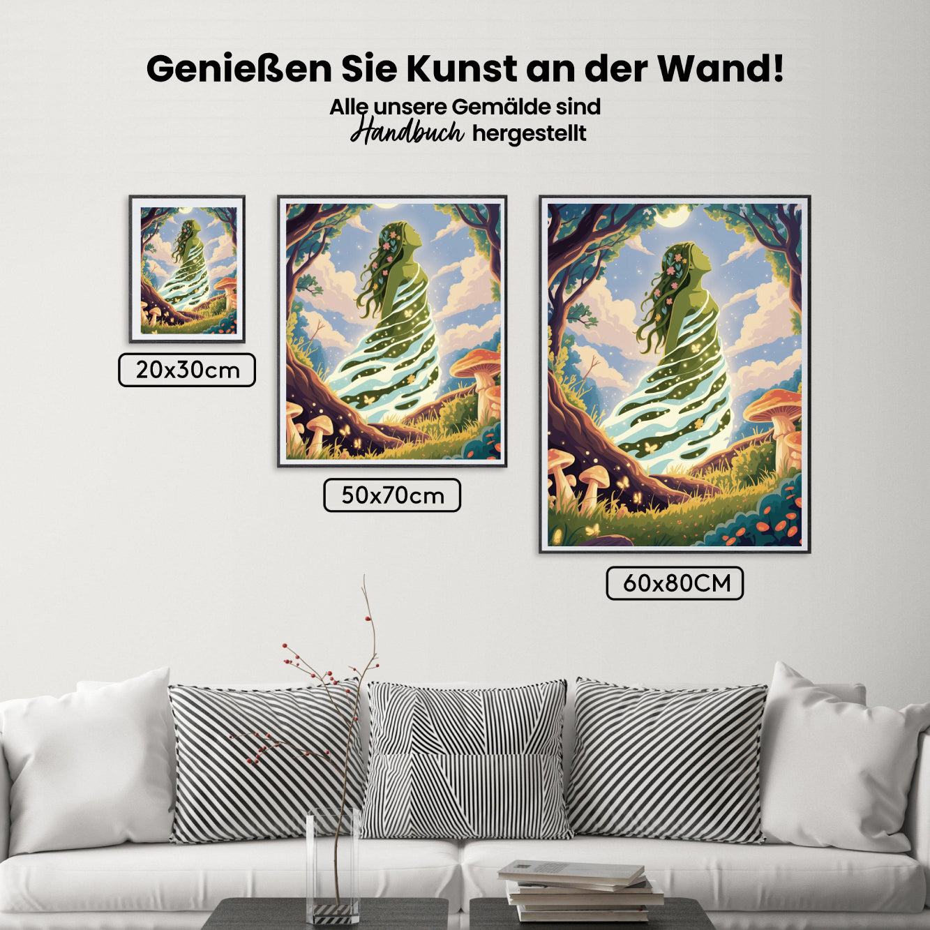 Malen nach Zahlen - Weidenfaden