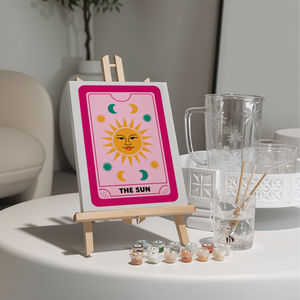 Malen nach Zahlen - 6 Mini-Gemälde | Pop-Art-Spielbuch-Set