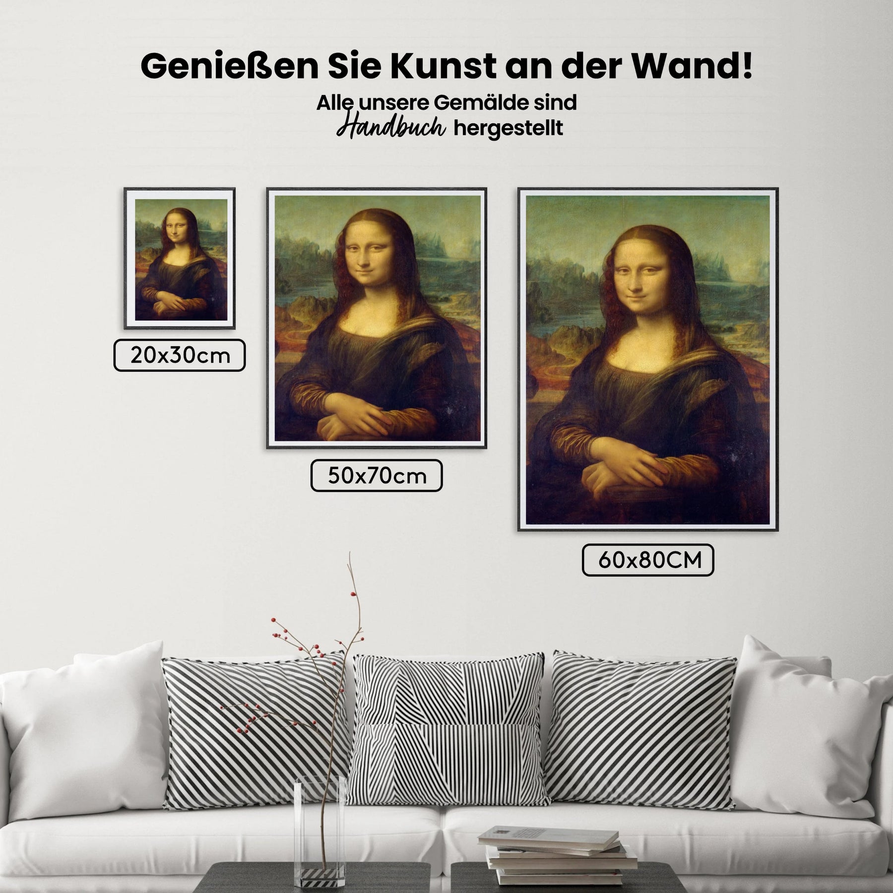 Mona Lisa - Malen nach Zahlen