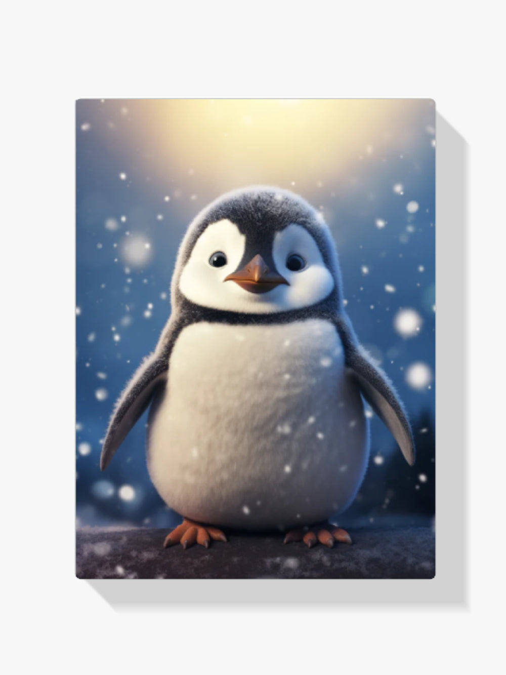 Niedlicher Pinguin - Malen nach Zahlen