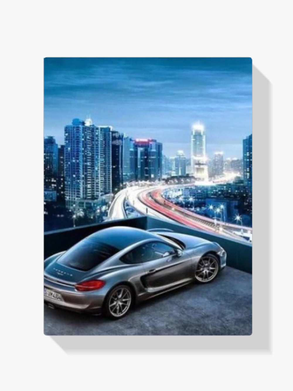 Sportwagen für die Stadt - Malen nach Zahlen