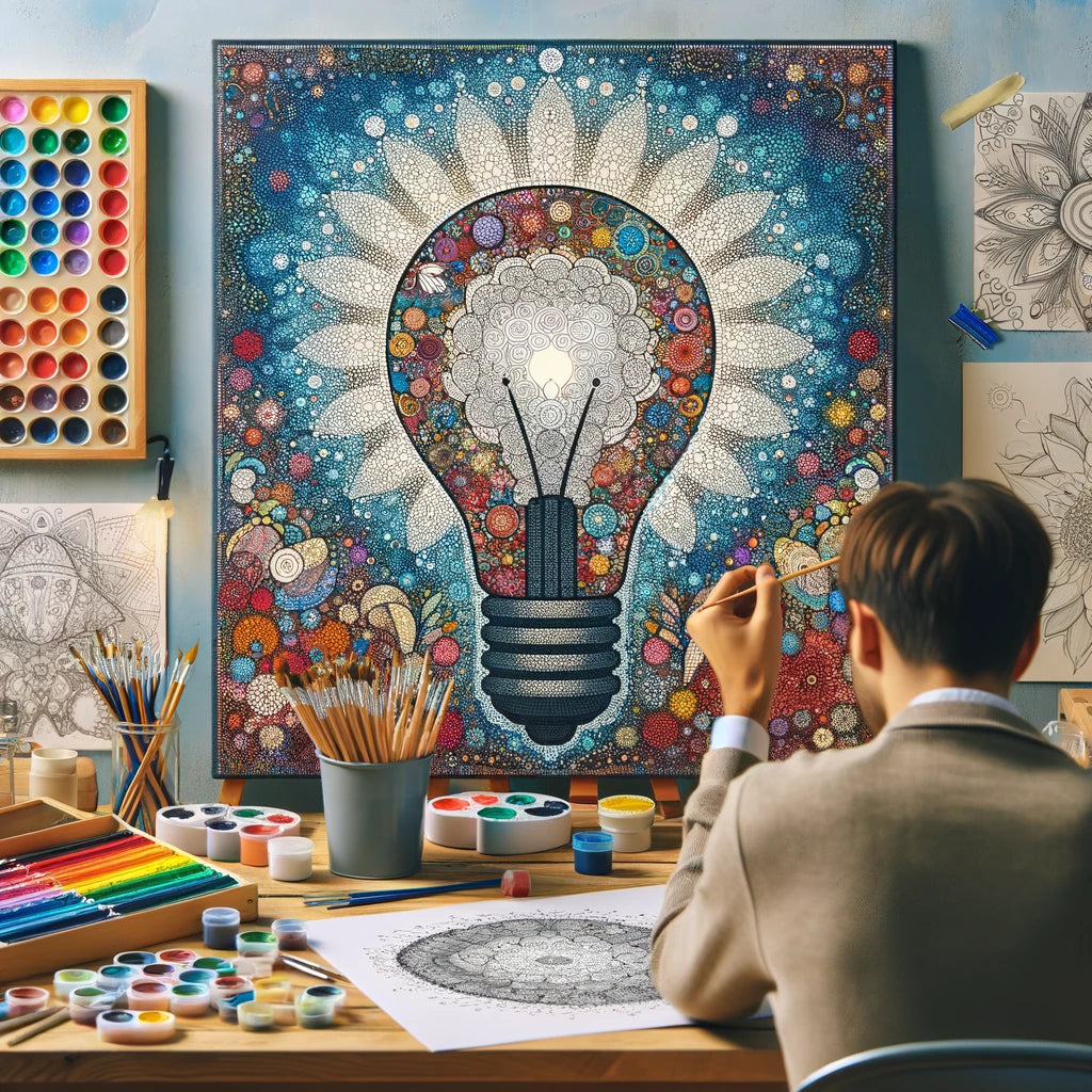 Kann ich mein eigenes Design für ein Malen-nach-Zahlen-Bild erstellen?