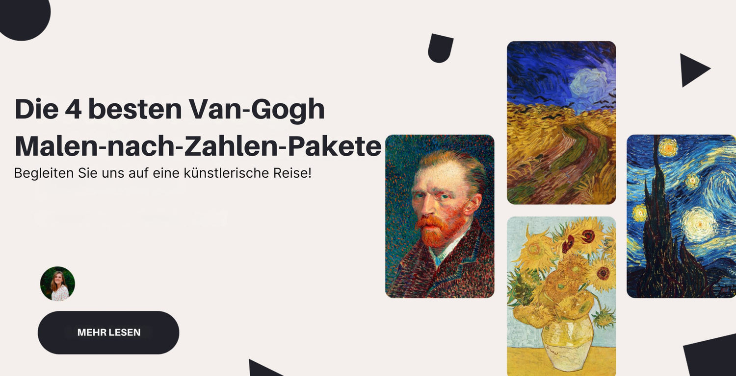 Die 4 besten Van-Gogh-Gemälde-nach-Zahlen-Pakete