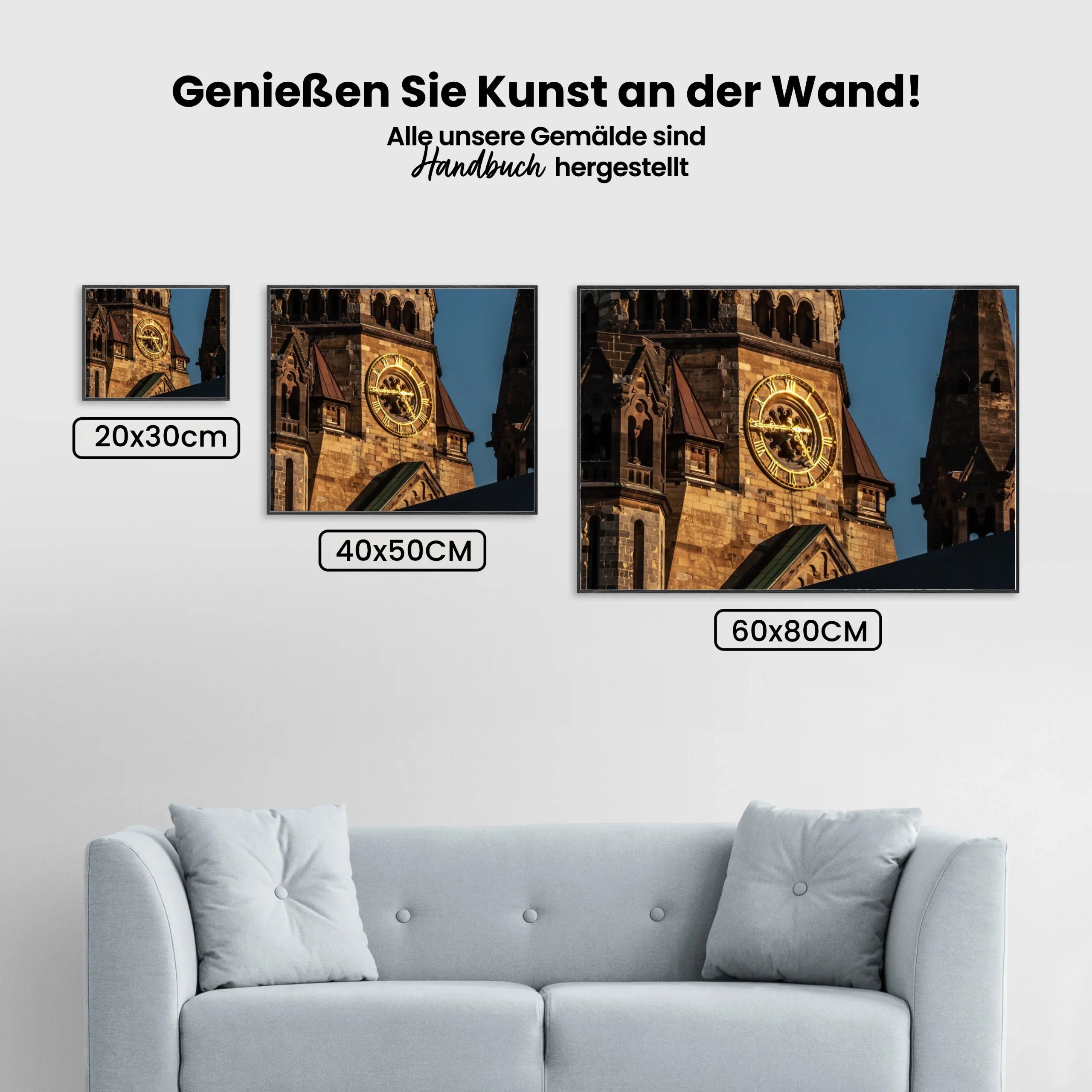 Berlin, Gedächtniskirche am Kudamm2 - Malen nach Zahlen
