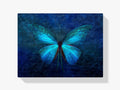 Blauer Schmetterling - Malen nach Zahlen