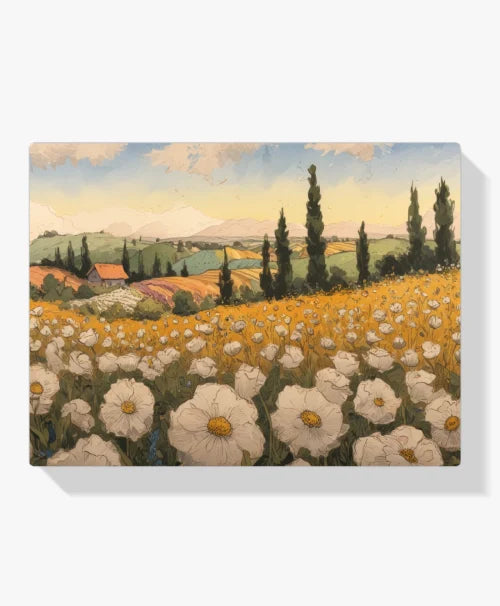 Malen nach Zahlen – Blüte auf dem Land
