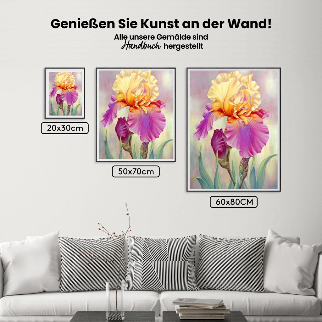 Blume - Malen nach Zahlen