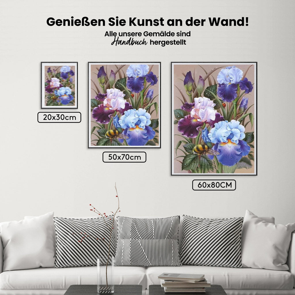 Blumen - Malen nach Zahlen