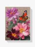 Blumen - Schmetterling - Malen nach Zahlen