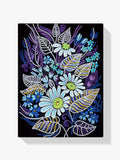 Blumen | Glow in the Dark - Malen nach Zahlen
