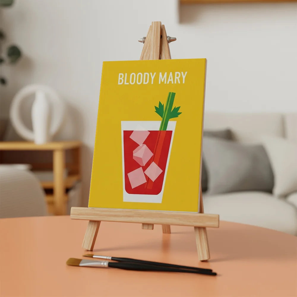 Malen nach Zahlen - 6 Mini-Gemälde | Cocktail-Kollektion