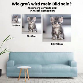 Das schönste Kätzchen - Malen nach Zahlen