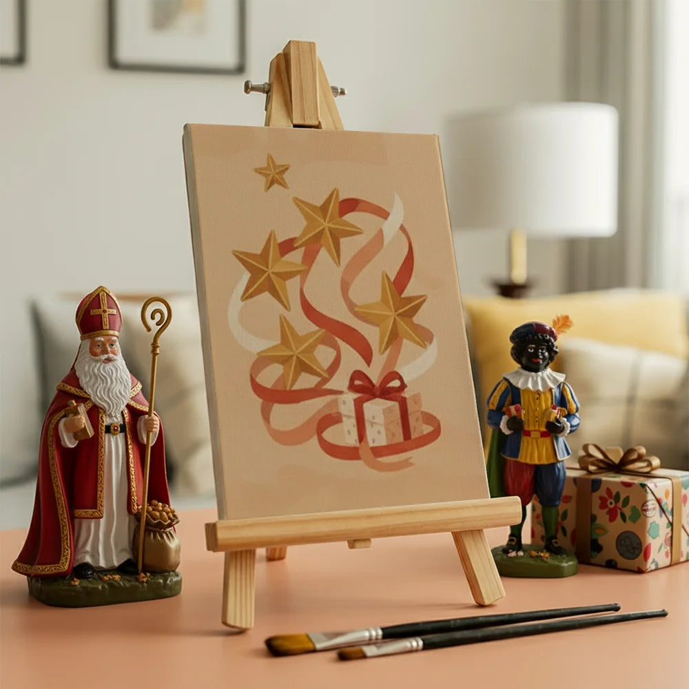 Malen nach Zahlen - 6 Mini-Gemälde | Delight Geschenkbox