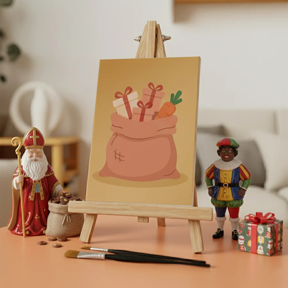 Malen nach Zahlen - 6 Mini-Gemälde | Delight Geschenkbox