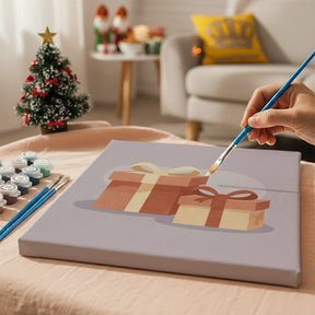 Malen nach Zahlen - 6 Mini-Gemälde | Delight Geschenkbox