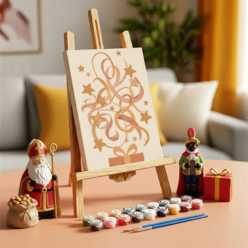 Malen nach Zahlen - 6 Mini-Gemälde | Delight Geschenkbox