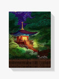 Die Treppe zum Tempel | Exklusives Design - Malen nach Zahlen