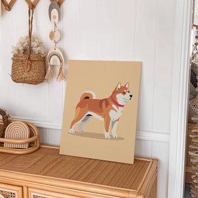 Malen nach Zahlen - 6 Mini-Gemälde | Die Hundstage-Kollektion